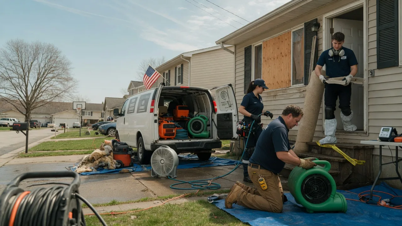 Water Damage Restoration in Creswell, NC near me